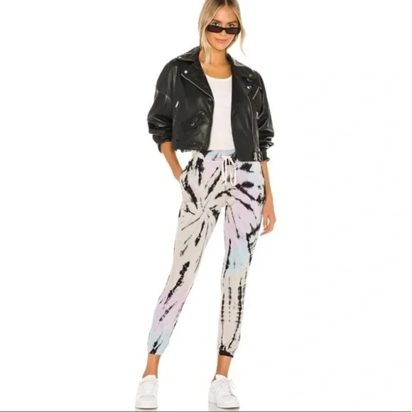 N:Philanthropy Revolve Night Tie Dye Joggers Sweatpants NWT